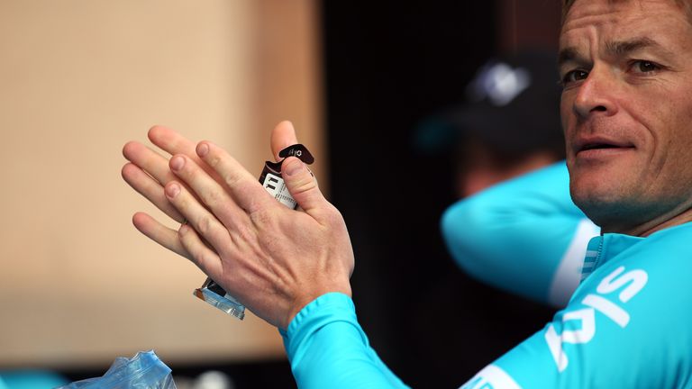 MALLORCA, SPAIN - JANUARY 10:  during a Team Sky Training Camp on January 10, 2016 in Mallorca, Spain.  (Photo by Bryn Lennon/Getty Images)