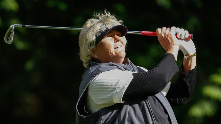 Dame Laura Davies shot her best round of the year a the Meijer LPGA Classic