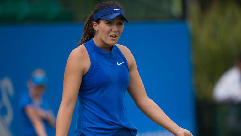 Laura Robson suffered another disappointing defeat