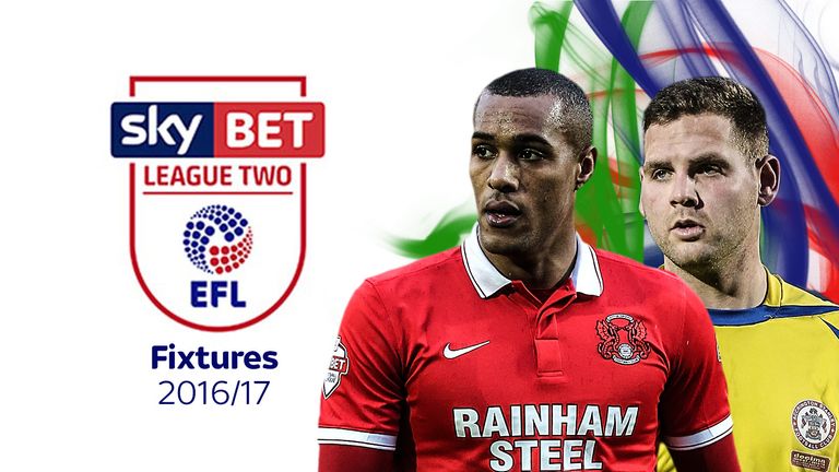 Find out the opening-weekend fixtures from League Two and see your team's schedule in full using the links below