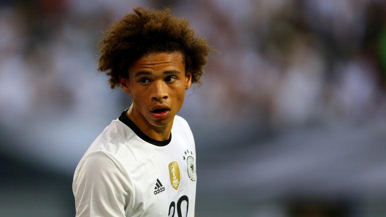 Germany's Leroy Sane has been linked with Manchester City