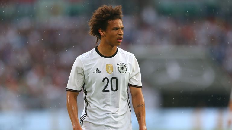 Germany's Leroy Sane has been linked with Manchester City