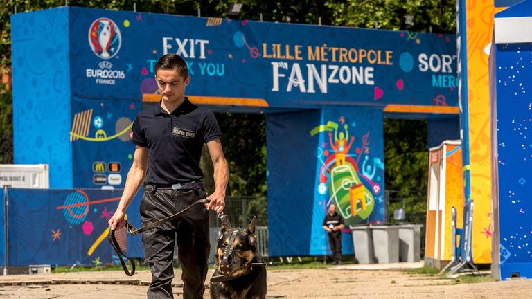 England supporters without tickets for Lens have been advised to watch the Wales game in Lille's fan zone