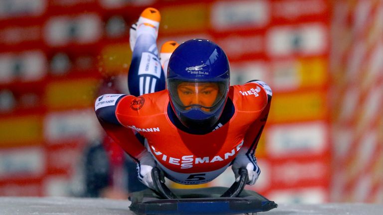 Lizzy Yarnold hopes to defend her Olympic title in Pyeongchang in 2016 