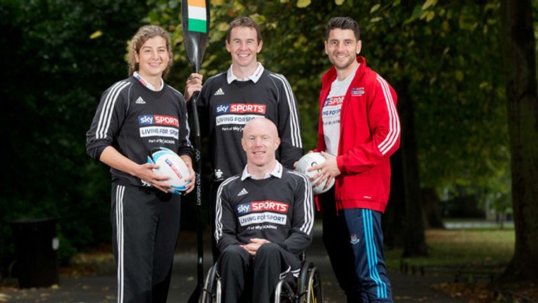 Mark is now a mentor for Sky Sports Living for Sport