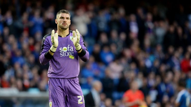 Matt Gilks has joined Rangers after leaving Burnley