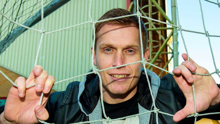 Motherwell defender Stevie Hammell