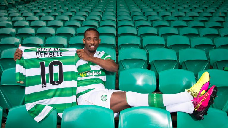 Moussa Dembele says Brendan Rodgers was a big factor in his decision to join Celtic