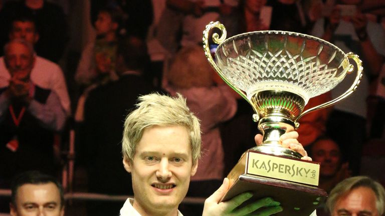 Neil Robertson won the Riga Masters