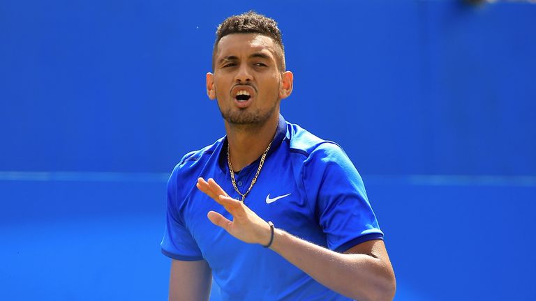 Kyrgios' preparations for Wimbledon have been hit by his early exit in London