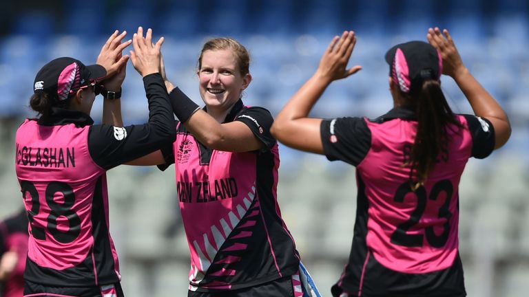 Nielsen (centre) has 84 international caps to her name