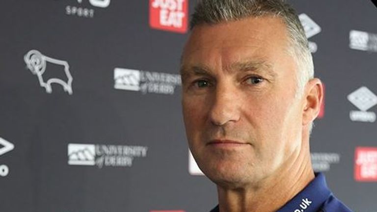 Nigel Pearson is back in management at Derby (pic from dcfcofficial)