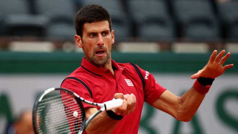 Novak Djokovic sees off Bautista Agut to book a place in the French Open quarter-finals 