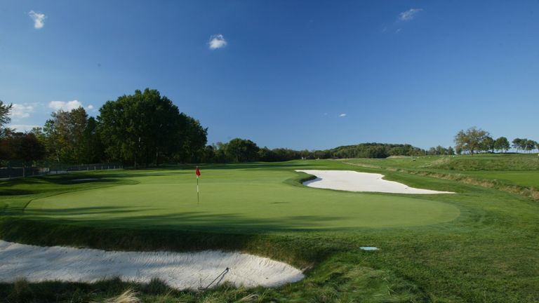 The eighth hole will cause plenty of problems for players