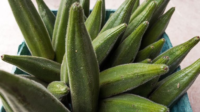 Okra is one of the lesser-known foods in Joshua's diet