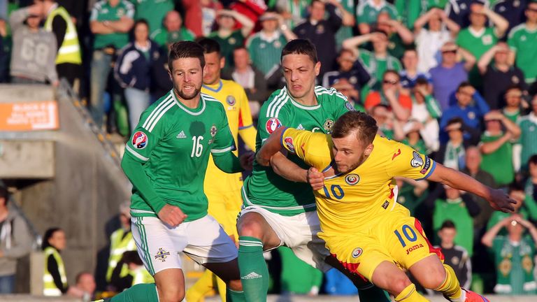 Oliver Norwood (left) and Chris Baird are delighted with Northern Ireland's base at Euro 2016