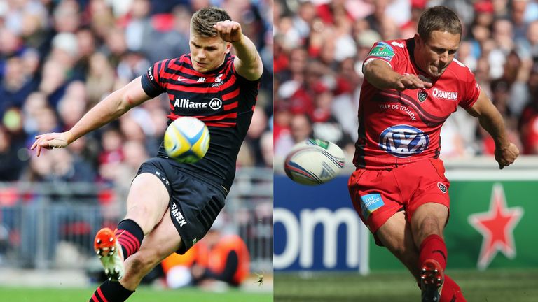 Owen Farrell and Jonny Wilkinson