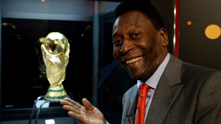 Pele is to auction his own copy of the Jules Rimet trophy