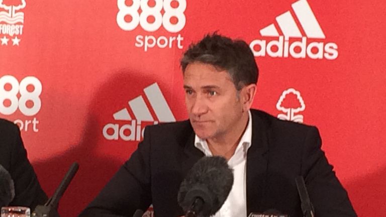 Nottingham forest manager Phillipe Montanier