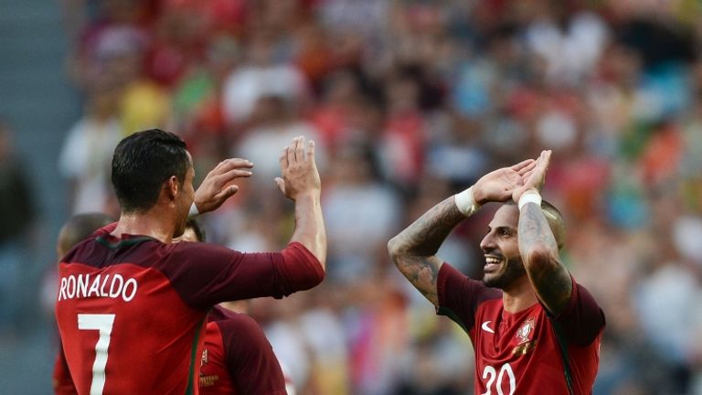 Portogallo-Estonia, match senza storia nel segno di Cristiano Ronaldo e Quaresma (Foto Getty)