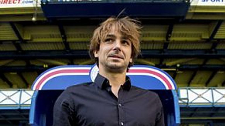 Rangers' newest signing Niko Kranjcar gets accustomed to his new surroundings