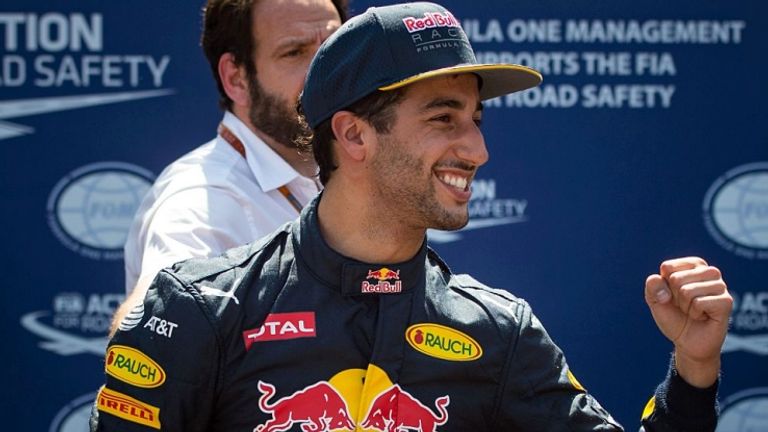 Daniel Ricciardo ha rinnovato il contratto con la Red Bull (Getty)