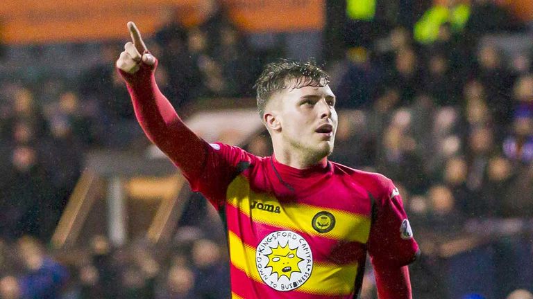 Robbie Muirhead on loan at Partick Thistle