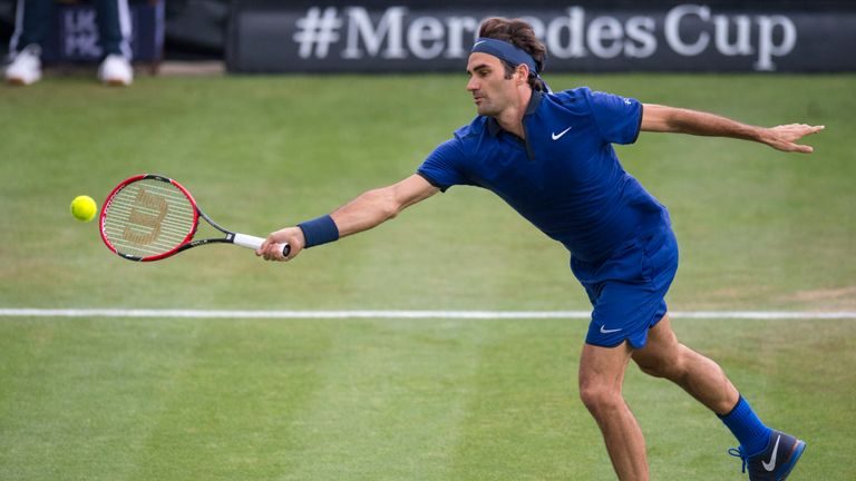 Roger Federer is back on the tennis circuit after back problems