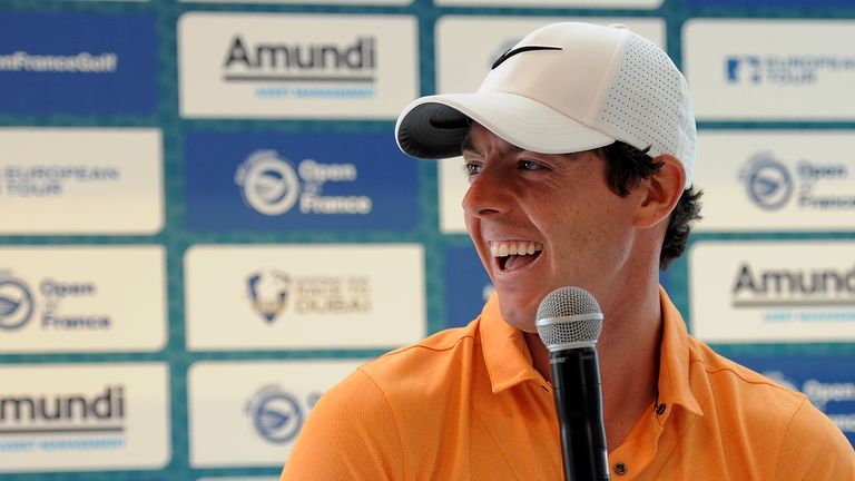 McIlroy is the top seed in Paris this week 