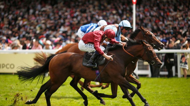 Brave Anna (centre) gets the better of Bletchley and Queen Kindly
