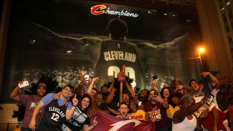 Cleveland Cavaliers win NBA Championship