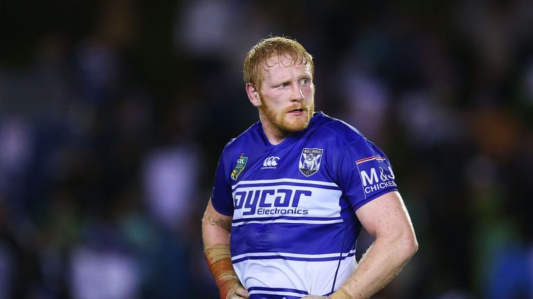 Canterbury Bulldogs and England forward James Graham