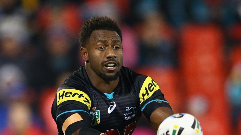 Leeds hooker James Segeyaro, pictured in action for Penrith Panthers