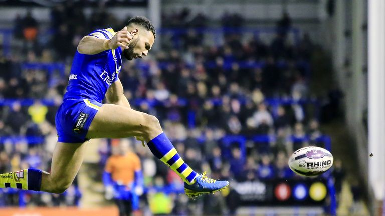 Warrington's Ryan Atkins