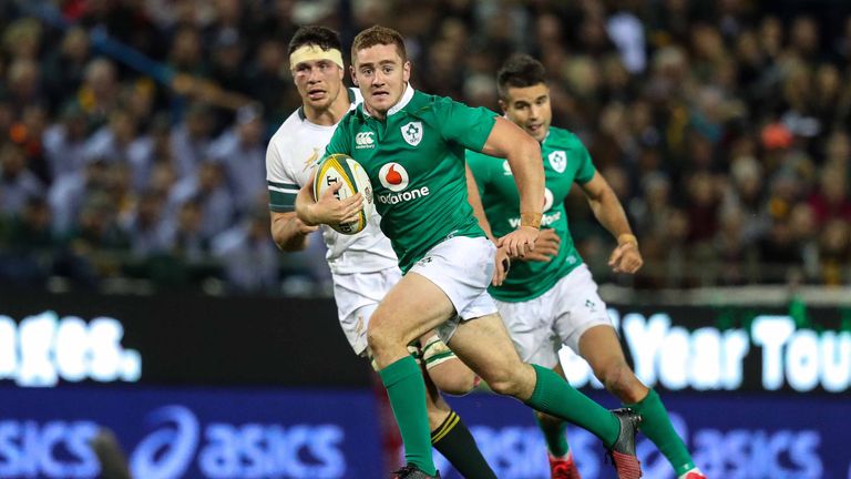 Ireland fly-half Paddy Jackson