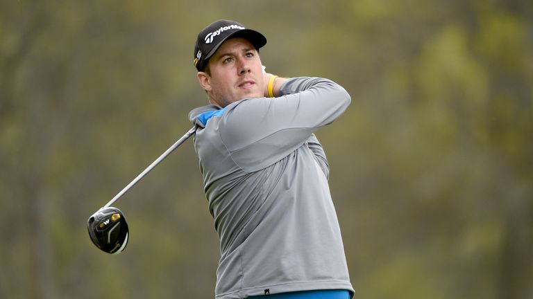 MADRID, SPAIN - APRIL 28:  Ryan Evans of England during the first round of Challenge de Madrid at the Real Club de Golf La Herreria on April 28, 2016 in Ma