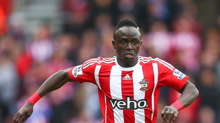  Sadio Mane of Southampton in action