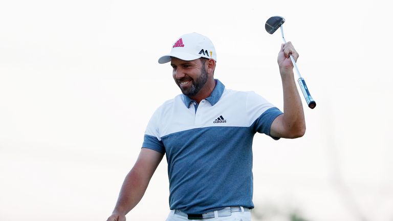 Sergio Garcia is two shots back of Johnson