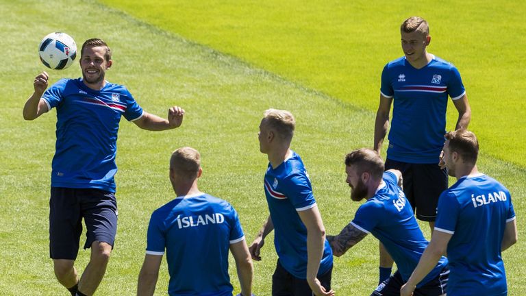 Sigurdsson says there is no pressure on Iceland going into Euro 2016