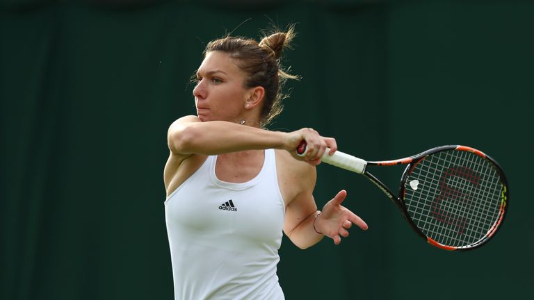 Simona Halep of Romania 