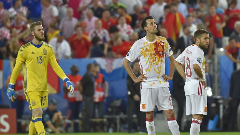 Spain lost 2-1 to Croatia in their final group game, meaning they will now play Italy in the last 16 of Euro 2016