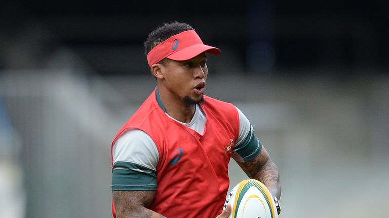 Elton Jantjies will start at fly-half for the Springboks 