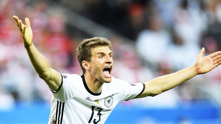 Thomas Mueller has still to score his first goal at the European Championships