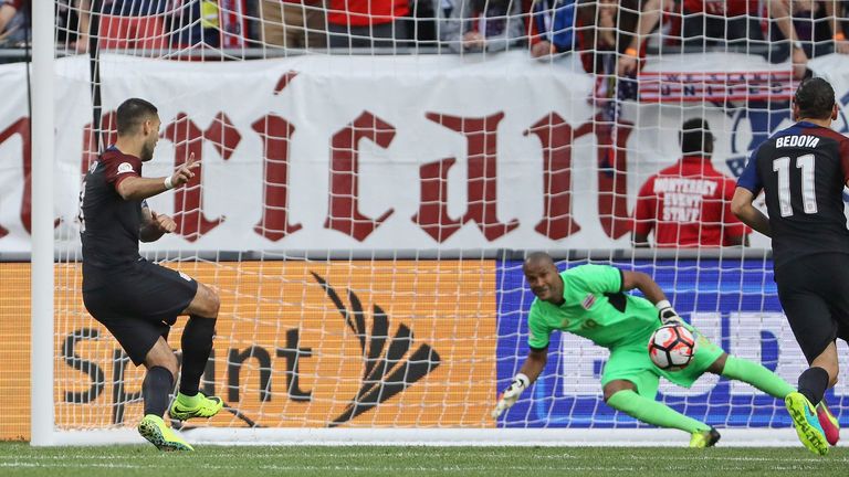 Clint Dempsey scores his 50th USA goal