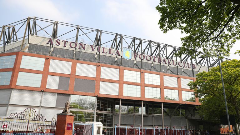 The new owner wants Villa Park to host Premier  League football again soon