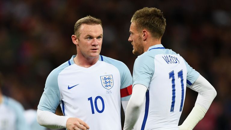 Hodgson says ngland forwards Rooney and Vardy are close friends