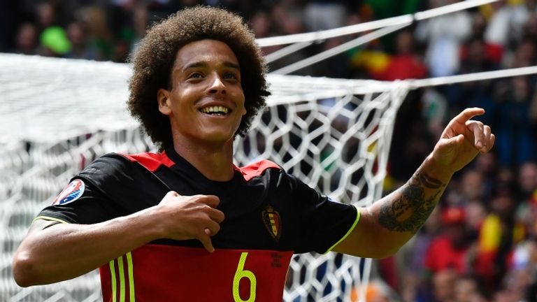 Axel Witsel, centrocampista del Belgio e dello Zenit (foto getty)