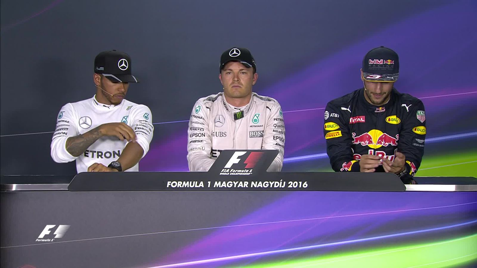 Top 3 Qualifying Hungary F1 News Sky Sports