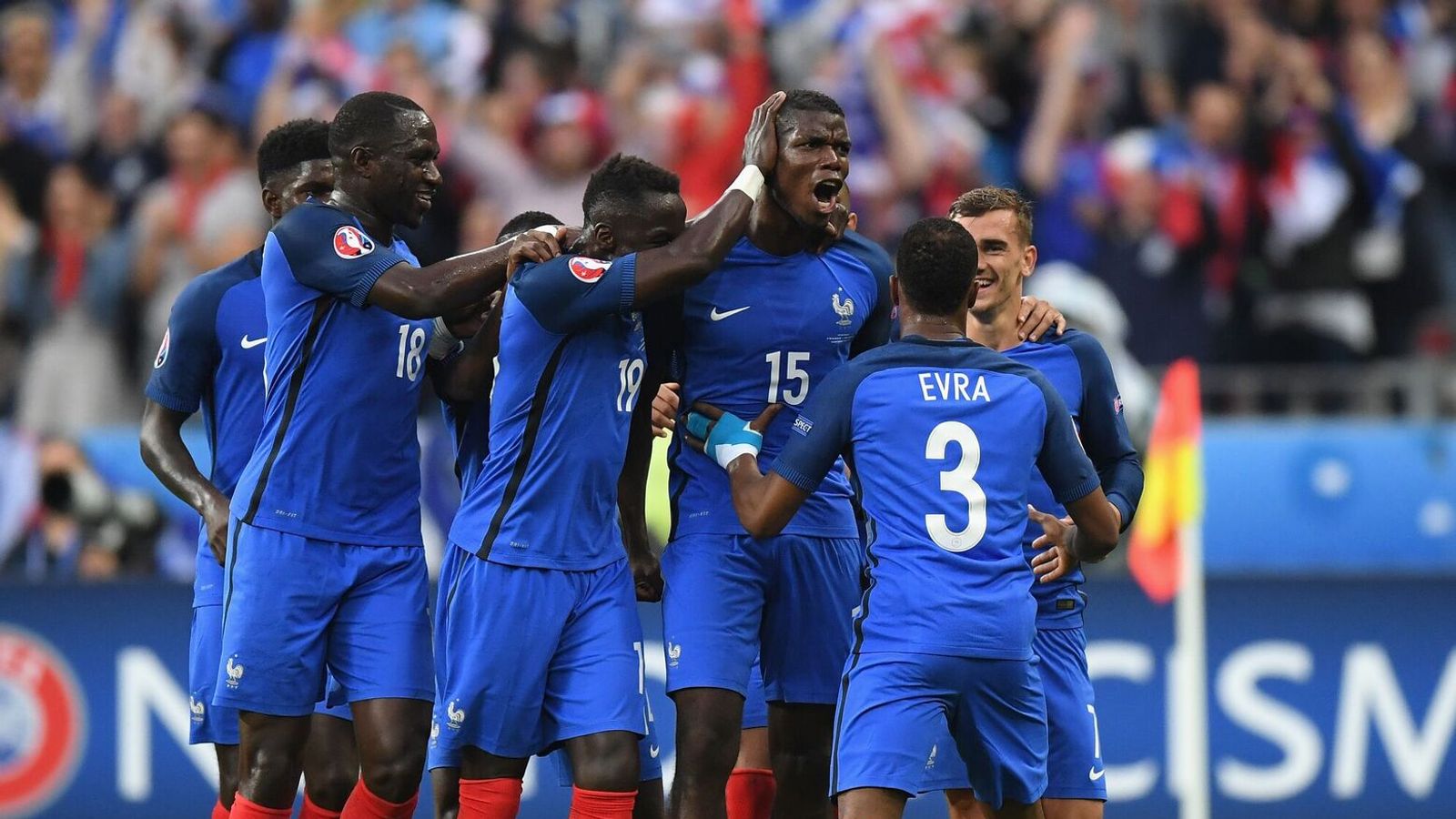 France 5 2 Iceland Hosts Romp Into Euro 16 Semi Finals Football News Sky Sports