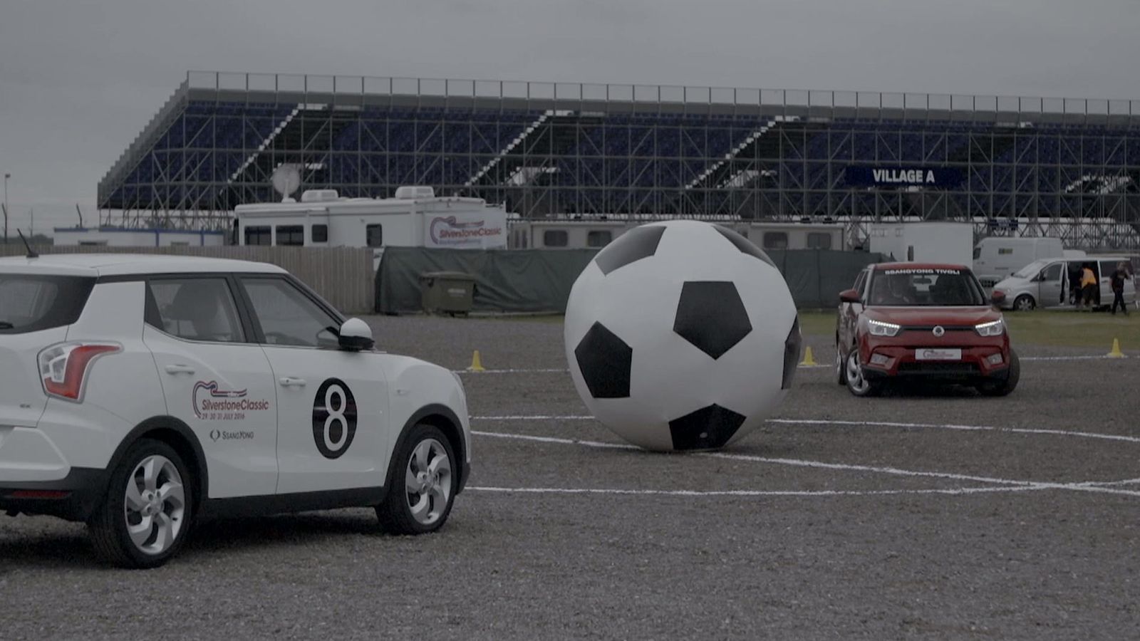 Car Football at Silverstone | F1 News | Sky Sports